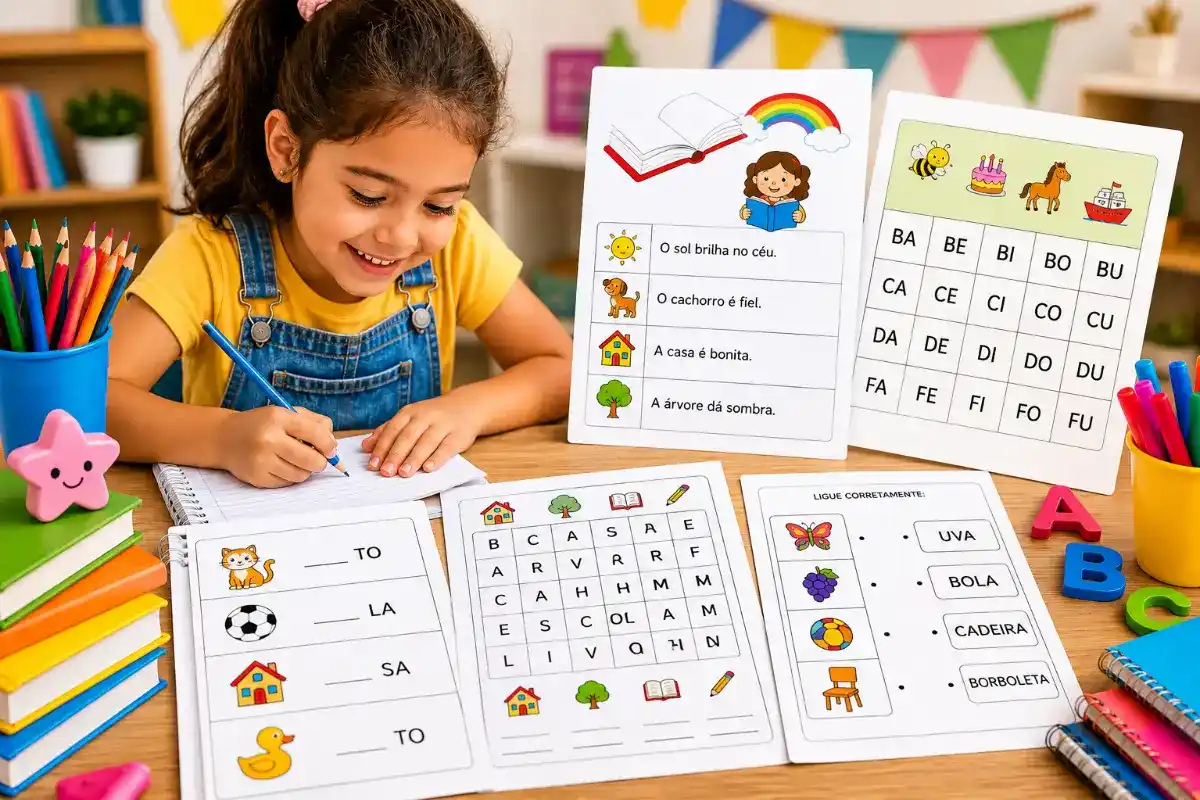 Atividades de português 2 ano alfabetização