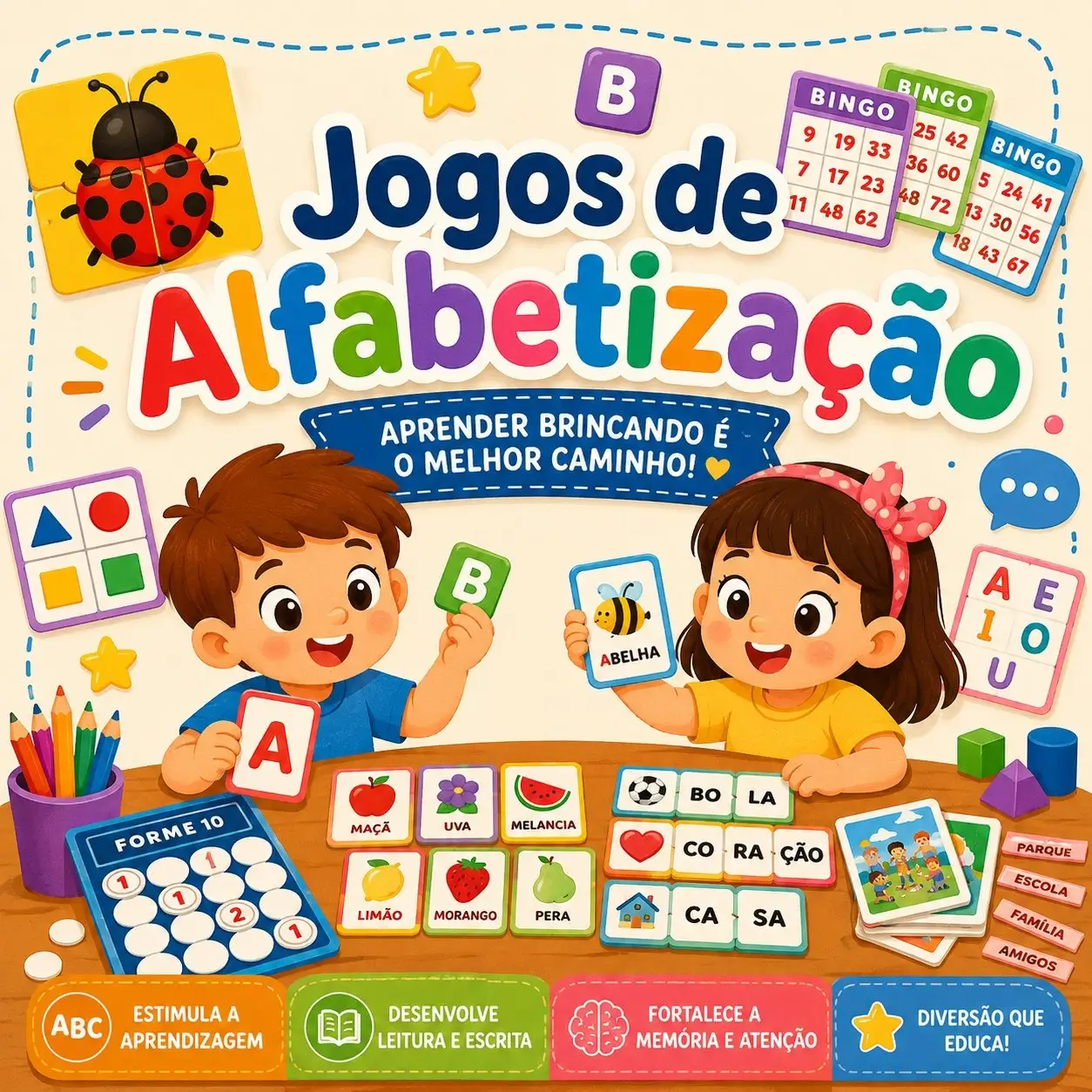 Jogos de Alfabetização