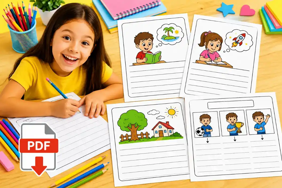 Produção de texto 3º ano para imprimir PDF